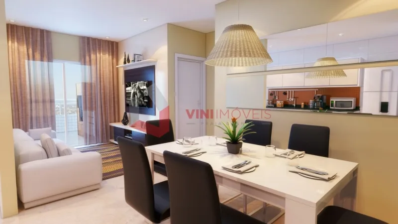 Apartamento 1 dormitório no Caiçara - Praia Grande — foto 2