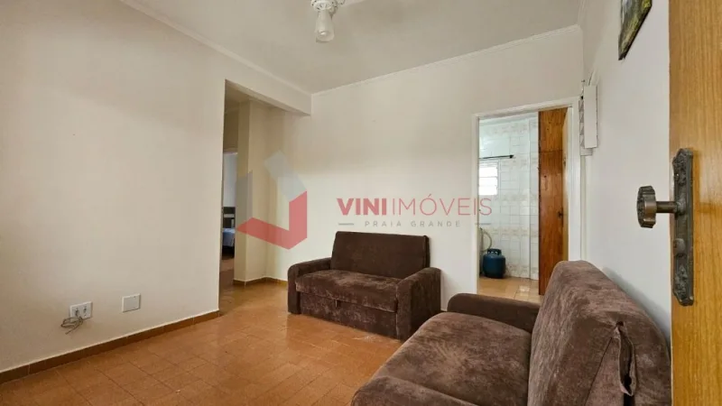 Apartamento 1 dormitório no Guilhermina - Praia Grande
