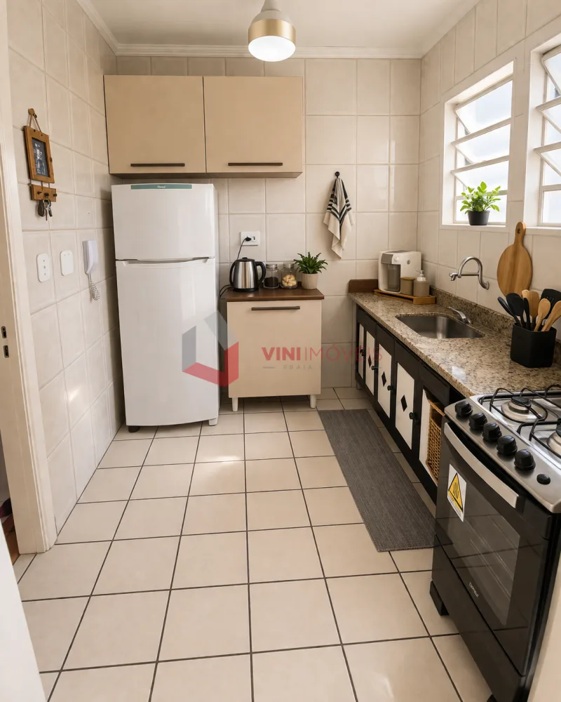 Apartamento 1 dormitório no Guilhermina - Praia Grande — foto 2
