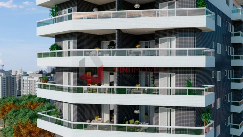 Apartamento 1 dormitório no Nova Mirim - Praia Grande — foto 2