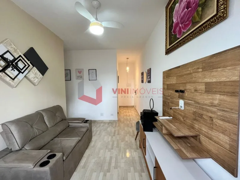 Apartamento 1 dormitório no Vila Tupi - Praia Grande — foto 2
