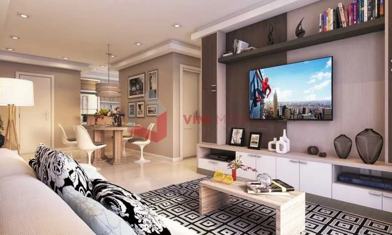 Apartamento 2 dormitórios no Aviação - Praia Grande — foto 3