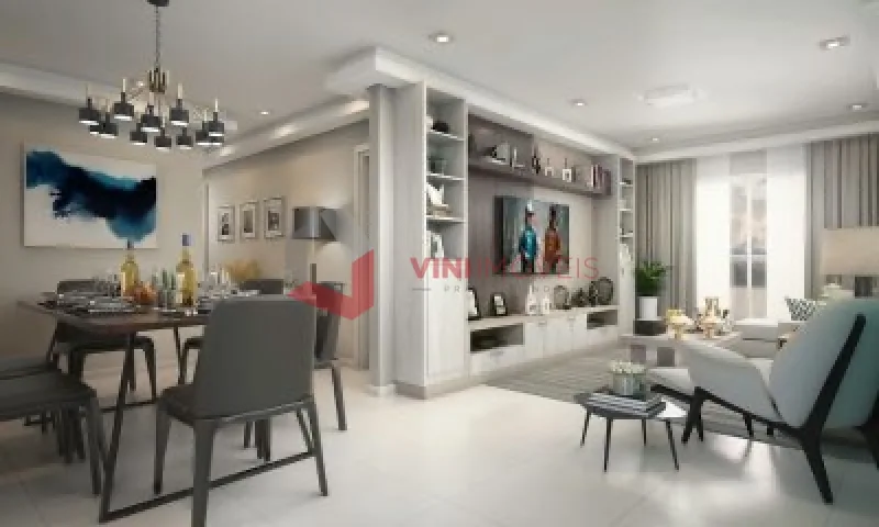 Apartamento 2 dormitórios no Aviação - Praia Grande — foto 2
