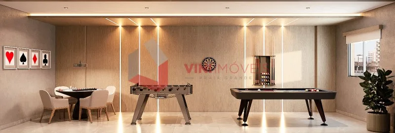Apartamento 2 dormitórios no Aviação - Praia Grande — foto 2
