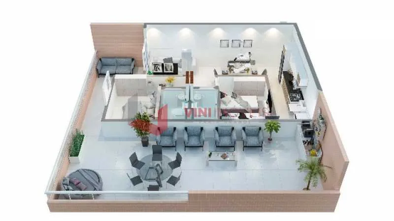 Apartamento 2 dormitórios no Boqueirão - Praia Grande — foto 2
