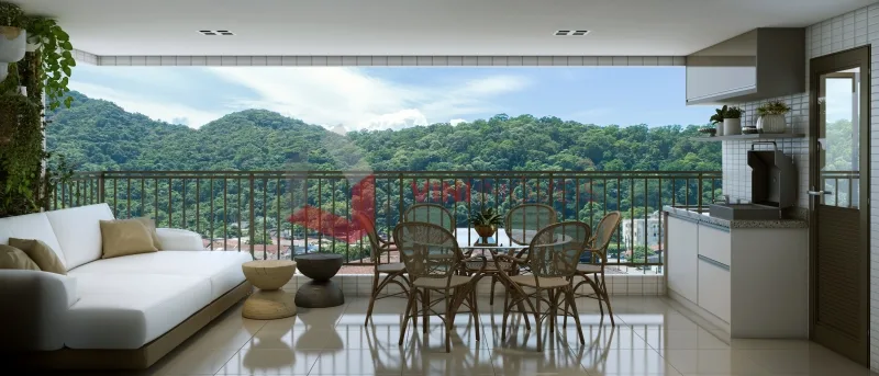 Apartamento 2 dormitórios no Canto do Forte - Praia Grande — foto 2