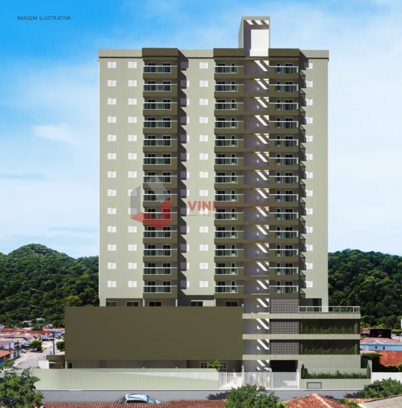 Apartamento 2 dormitórios no Canto do Forte - Praia Grande — foto 2