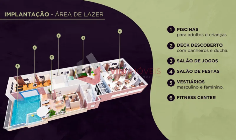 Apartamento 2 dormitórios no Centro - São Vicente — foto 2