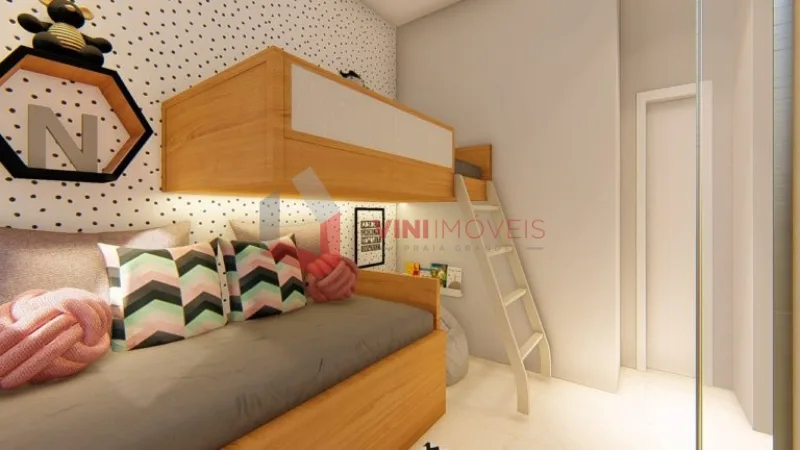 Apartamento 2 dormitórios no Guilhermina - Praia Grande — foto 2