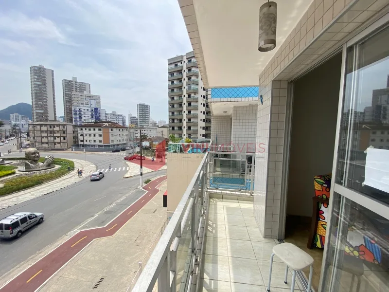 Apartamento 2 dormitórios no Guilhermina - Praia Grande — foto 2