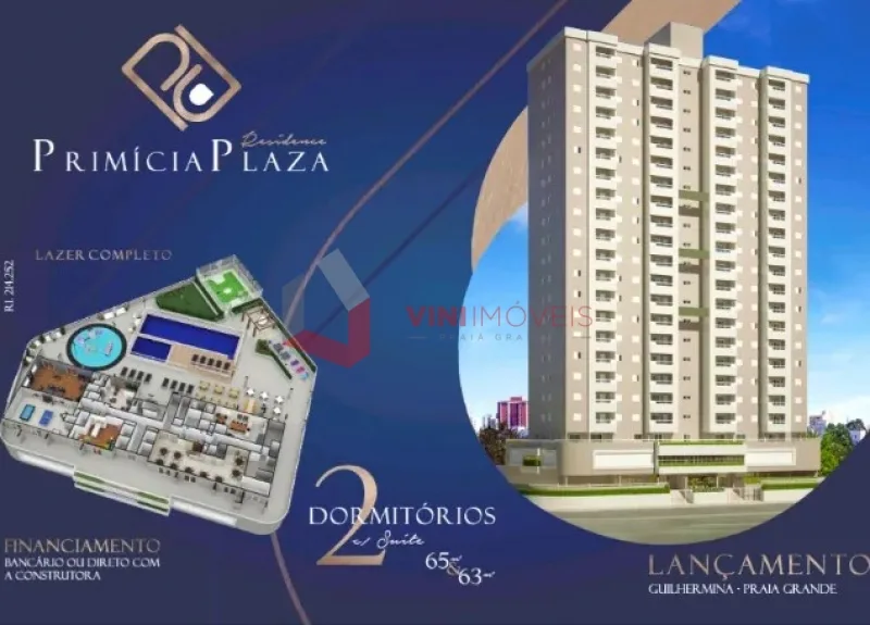 Apartamento 2 dormitórios no Guilhermina - Praia Grande — foto 3