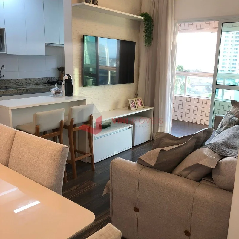 Apartamento 2 dormitórios no Guilhermina - Praia Grande