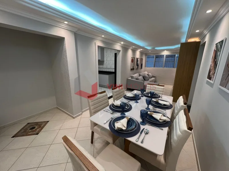 Apartamento 2 dormitórios no Guilhermina - Praia Grande — foto 3