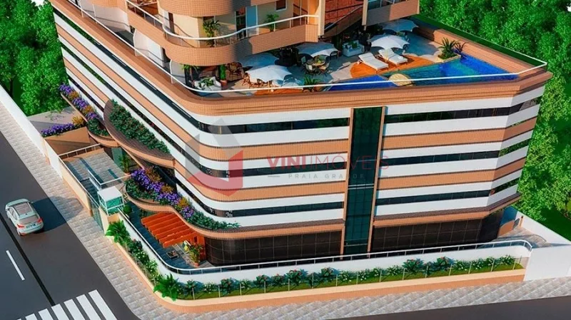 Apartamento 2 dormitórios no Melvi - Praia Grande — foto 2
