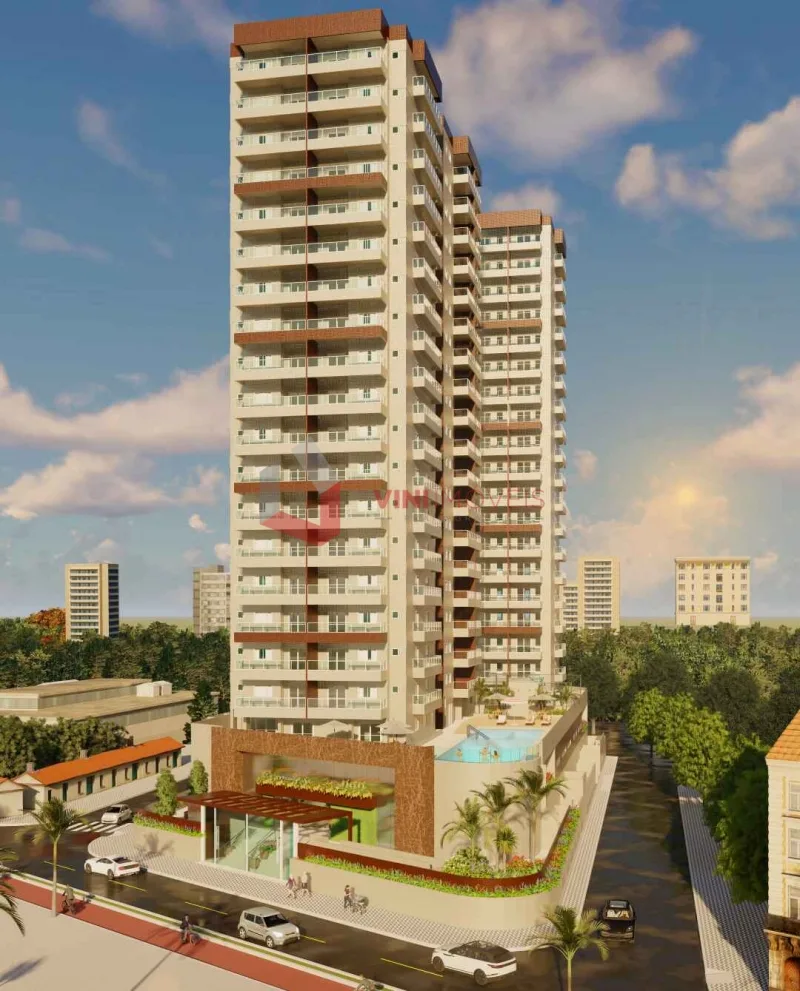 Apartamento 2 dormitórios no Nova Mirim - Praia Grande — foto 2