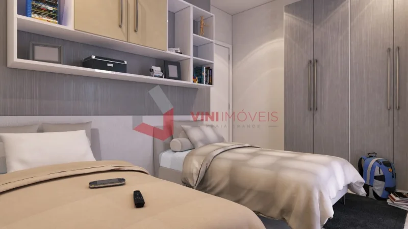 Apartamento 2 dormitórios no Nova Mirim - Praia Grande — foto 3