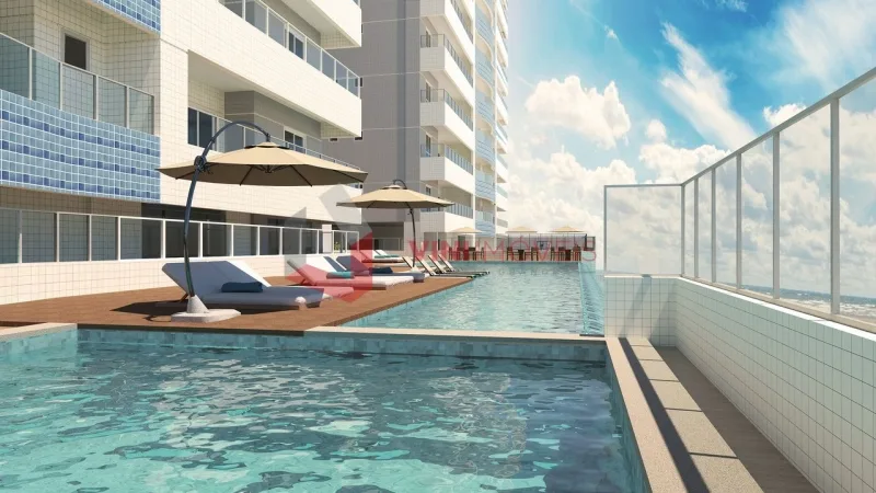 Apartamento 2 dormitórios no Ocian - Praia Grande — foto 2