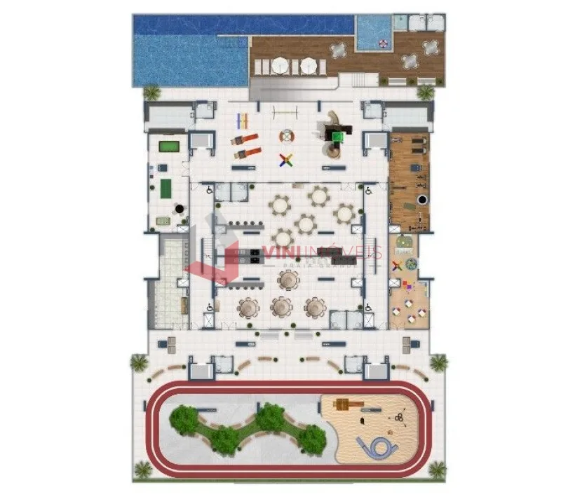 Apartamento 2 dormitórios no Parque Sao Vicente - São Vicente — foto 2