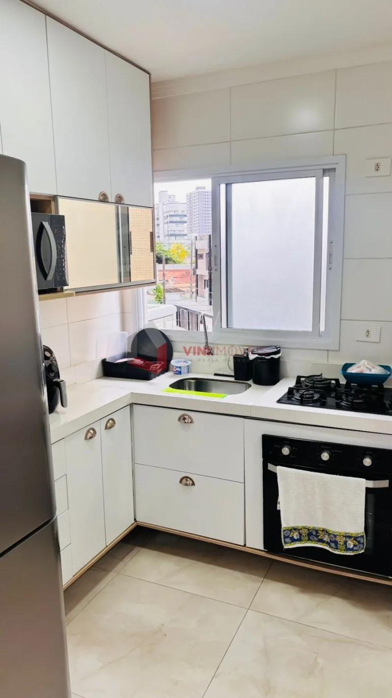 Apartamento 2 dormitórios no Vila Guilhermina - Praia Grande — foto 2