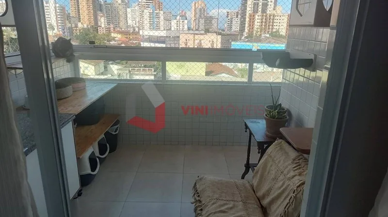 Apartamento 2 dormitórios no Vila Guilhermina - Praia Grande — foto 2