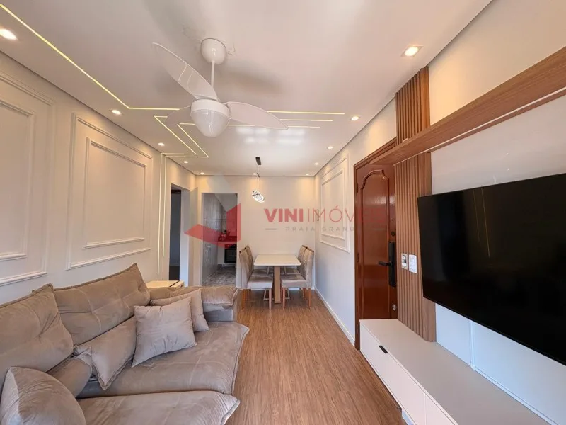 Apartamento 2 dormitórios no Vila Tupi - PRAIA GRANDE — foto 3