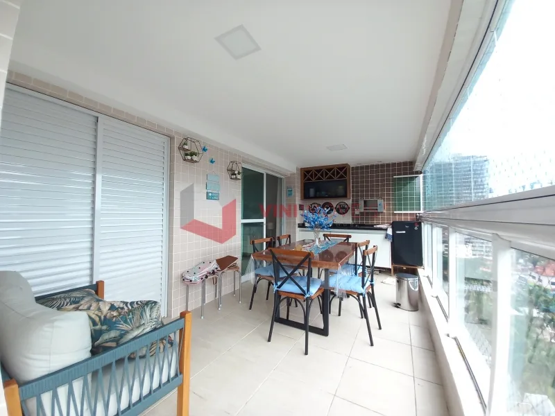 Apartamento 3 dormitórios no Caiçara - Praia Grande — foto 2