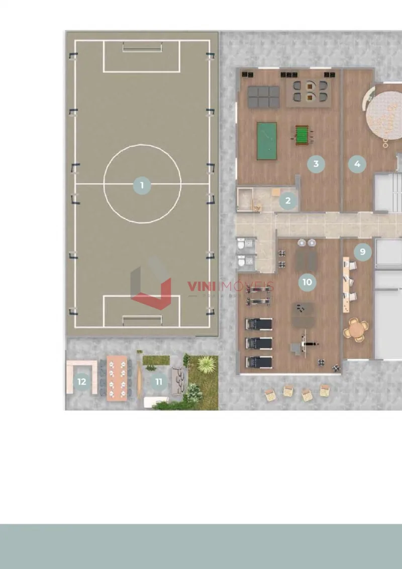 Apartamento 3 dormitórios no Canto do Forte - Praia Grande — foto 3