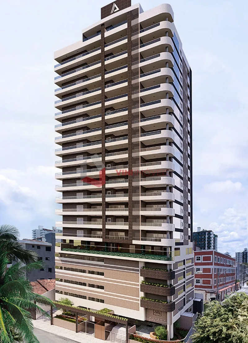 Apartamento 3 dormitórios no Canto do Forte - Praia Grande — foto 2