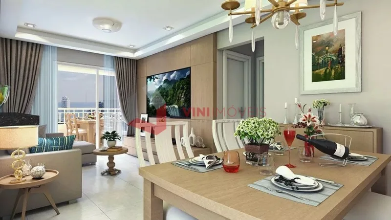 Apartamento 3 dormitórios no Canto do Forte - Praia Grande — foto 3