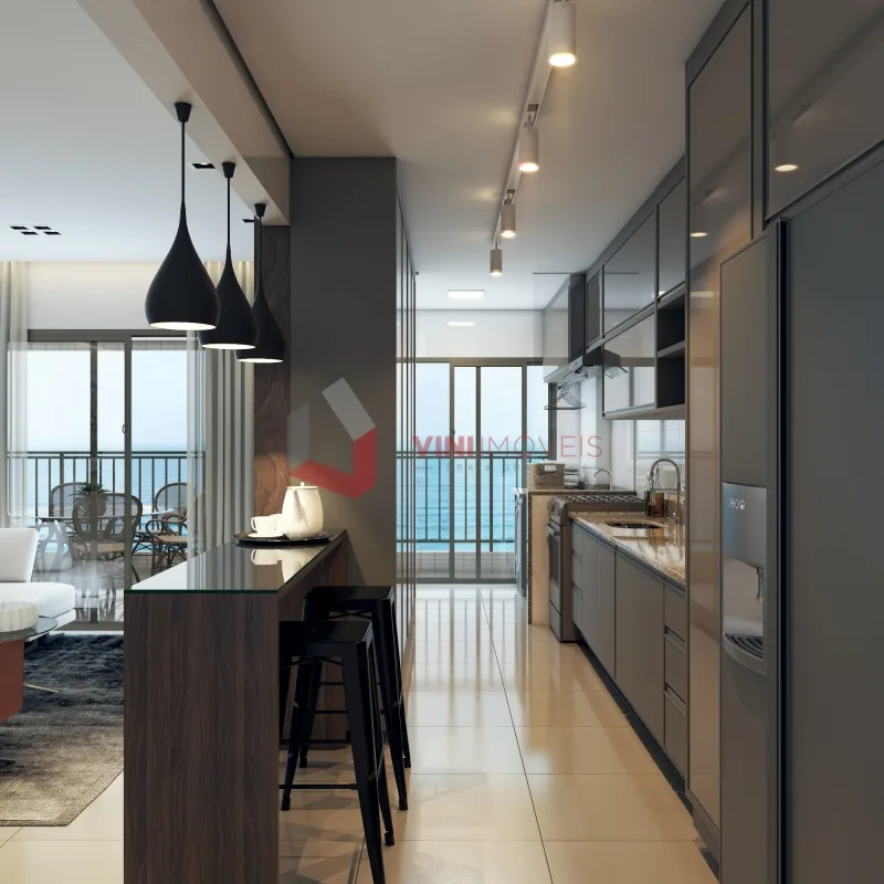 Apartamento 3 dormitórios no Canto do Forte - Praia Grande — foto 3