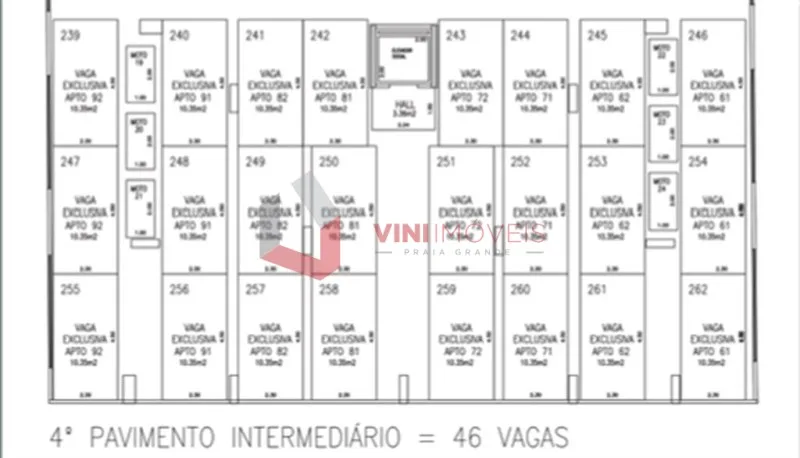 Apartamento 3 dormitórios no Canto do Forte - Praia Grande — foto 2