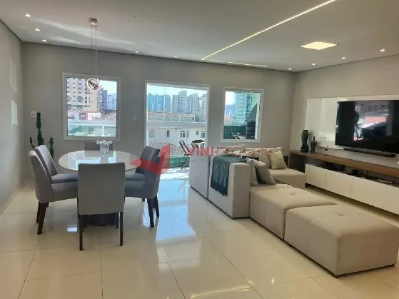 Apartamento 3 dormitórios no CANTO DO FORTE - PRAIA GRANDE