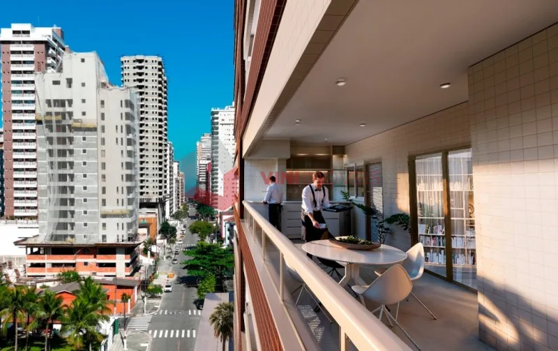 Apartamento 3 dormitórios no Canto do Forte - Praia Grande — foto 3