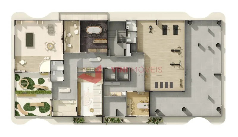 Apartamento 3 dormitórios no Canto do Forte - Praia Grande — foto 2