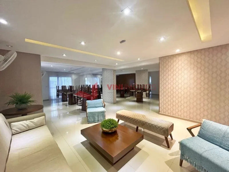 Apartamento 3 dormitórios no Guilhermina - Praia Grande — foto 2