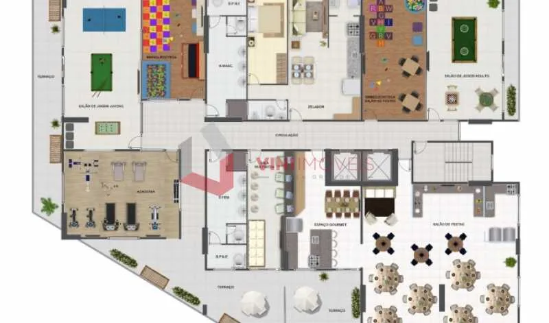 Apartamento 3 dormitórios no Maracanã - Praia Grande — foto 2