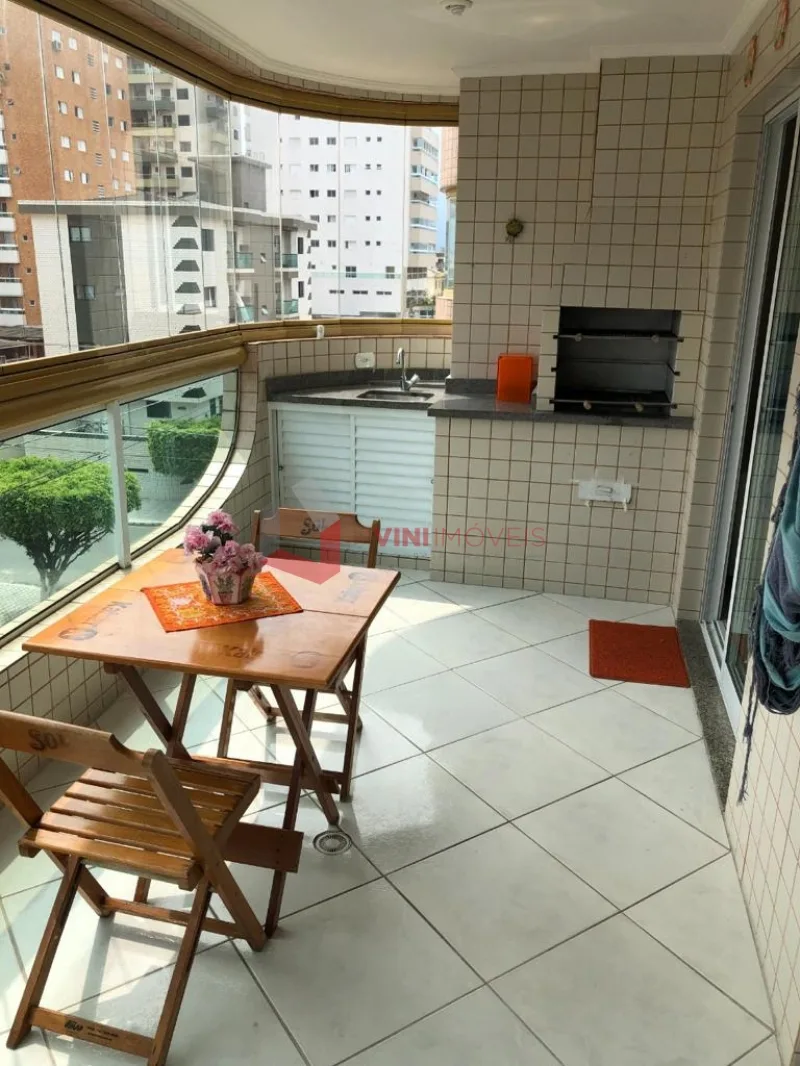 Apartamento 3 dormitórios no Tupi - Praia Grande