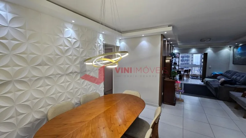 Apartamento 3 dormitórios no Vila Guilhermina - Praia Grande