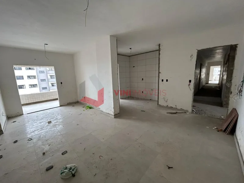 Apartamento 3 dormitórios no Vila Tupi - Praia Grande — foto 2