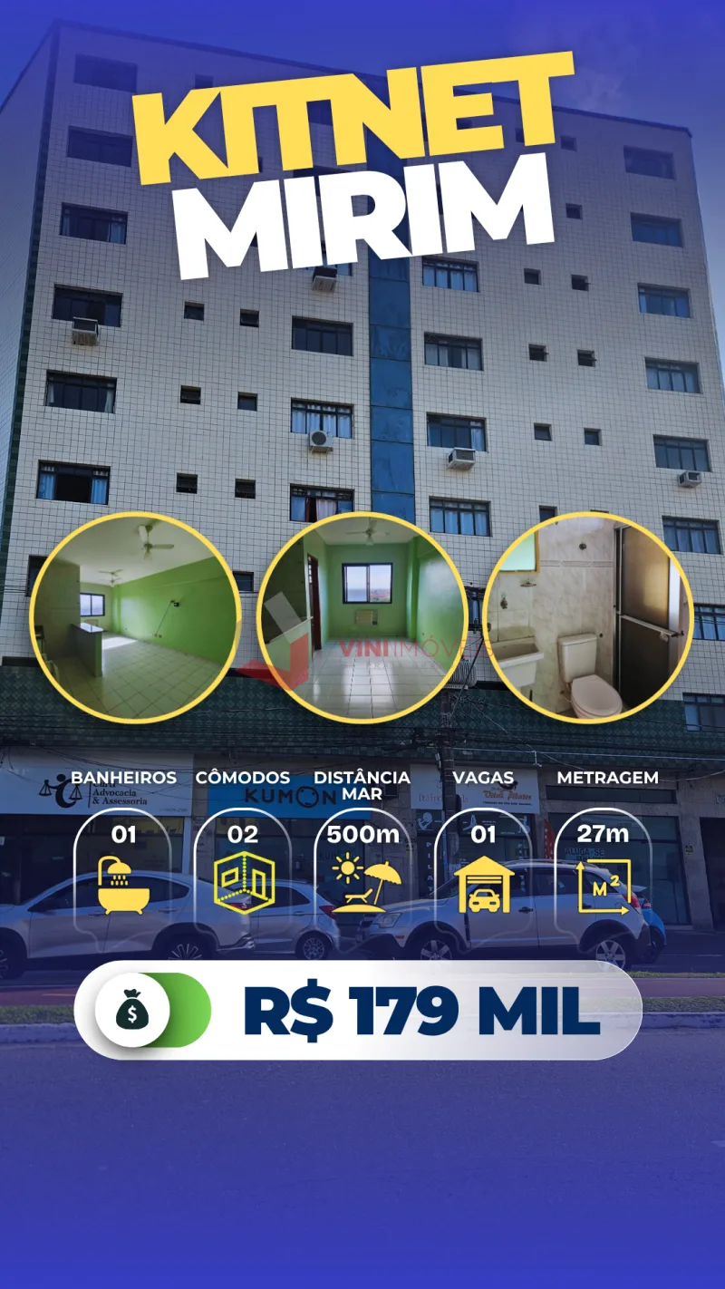 Kitnet 1 dormitório no Mirim - Praia Grande — foto 2