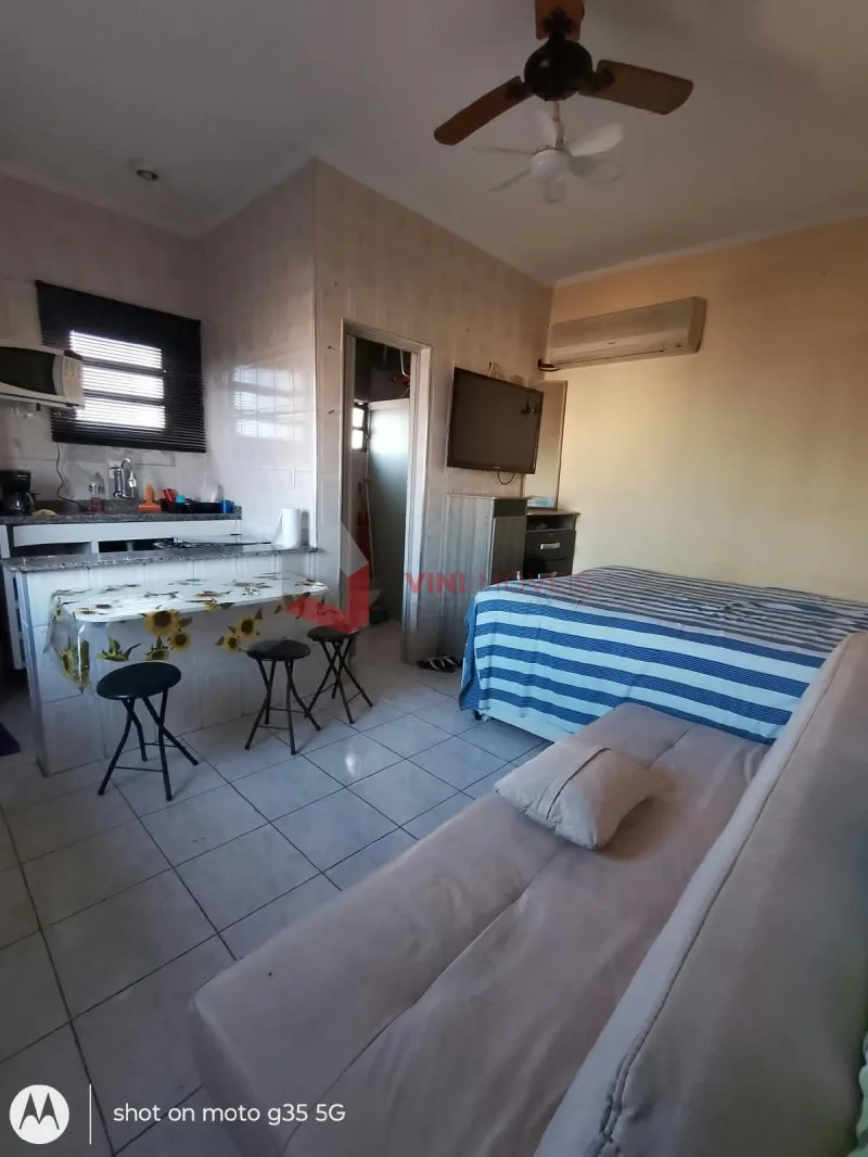 Kitnet 1 dormitório no Vila Caiçara - Praia Grande