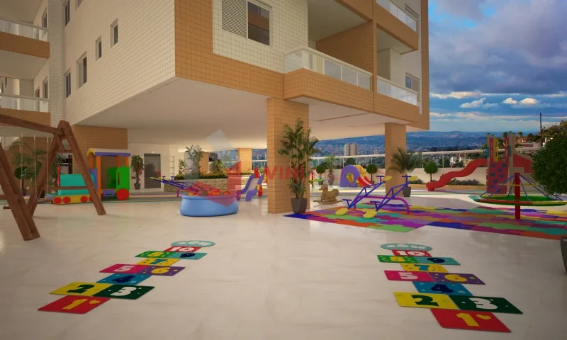 Apartamento em Praia Grande - Boqueirão