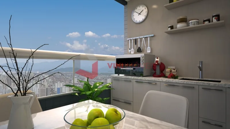 Apartamento em Praia Grande - Aviação