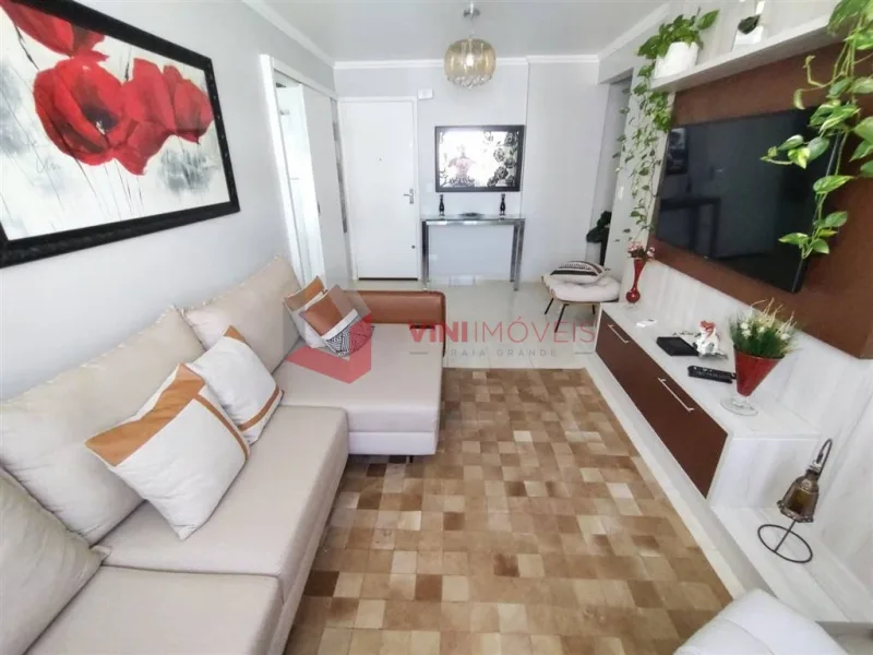 Apartamento 1 dormitório no Tupi - Praia Grande