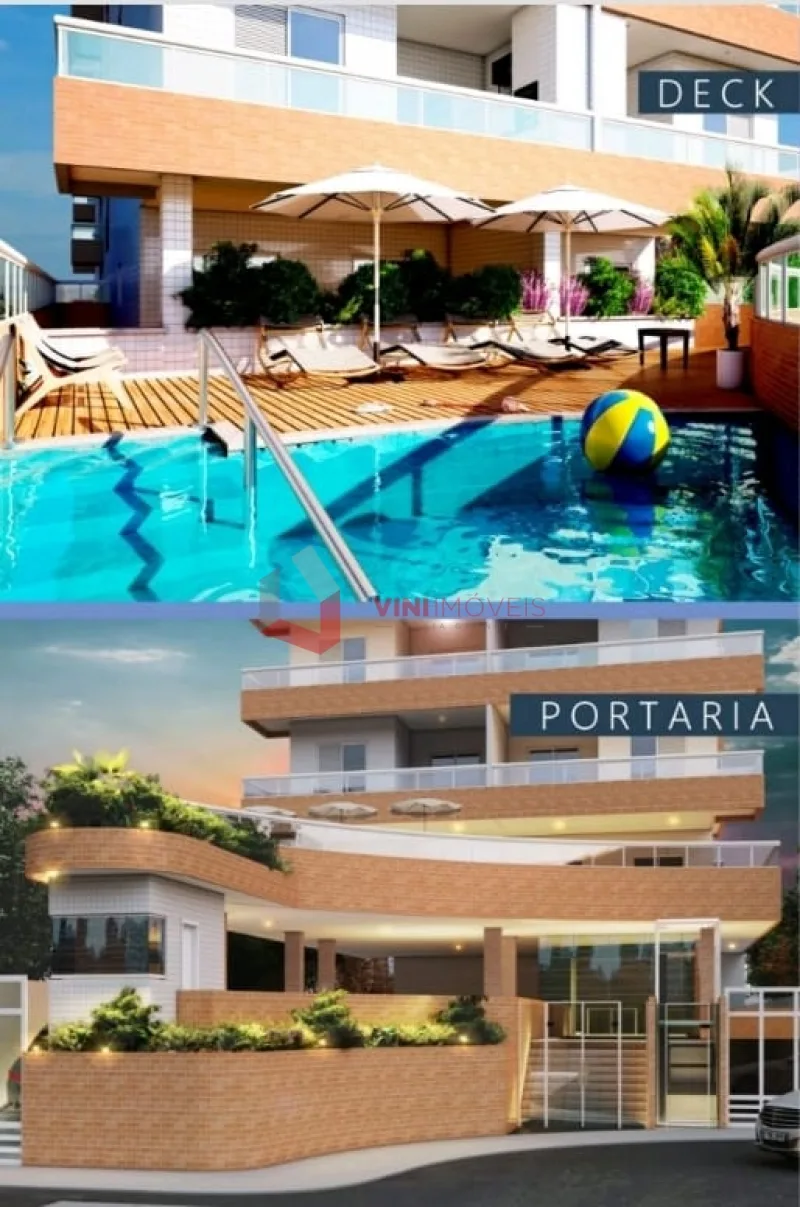 Apartamento 2 dormitórios no Guilhermina - Praia Grande