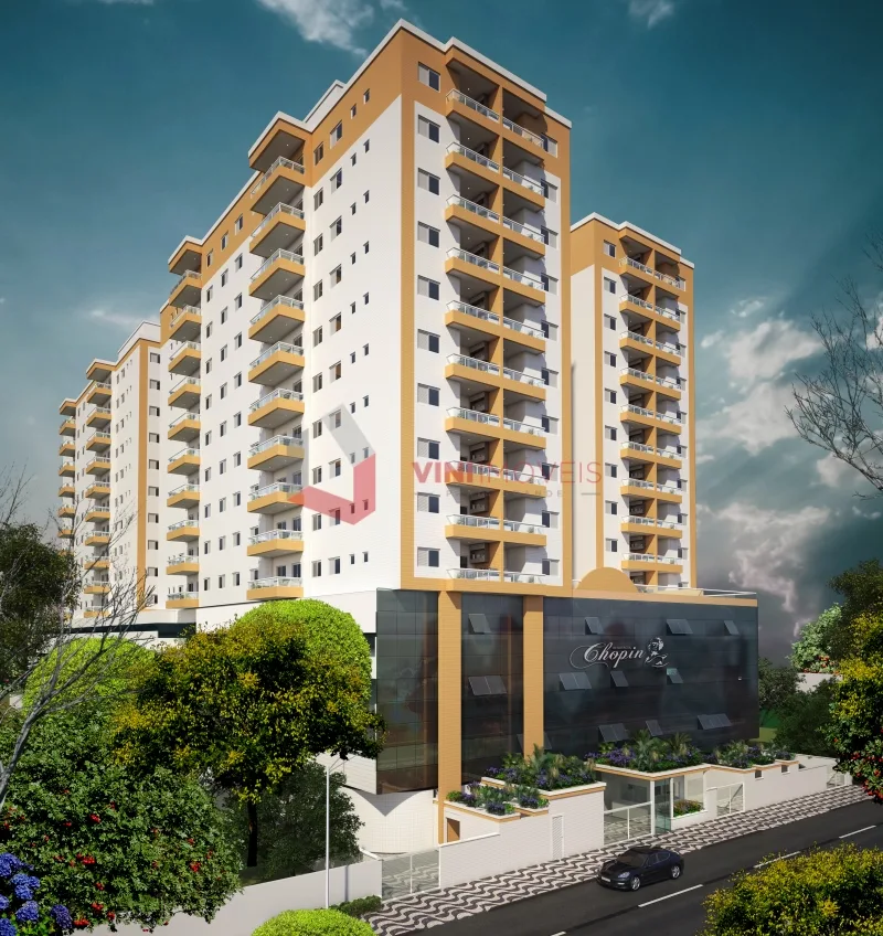 Apartamento em Praia Grande - Boqueirão