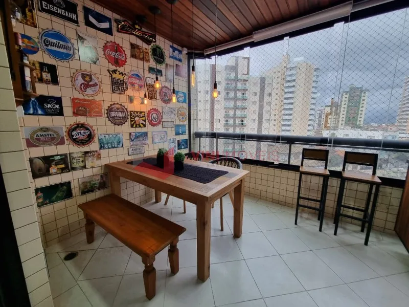 Apartamento 3 dormitórios no Vila Tupi - Praia Grande