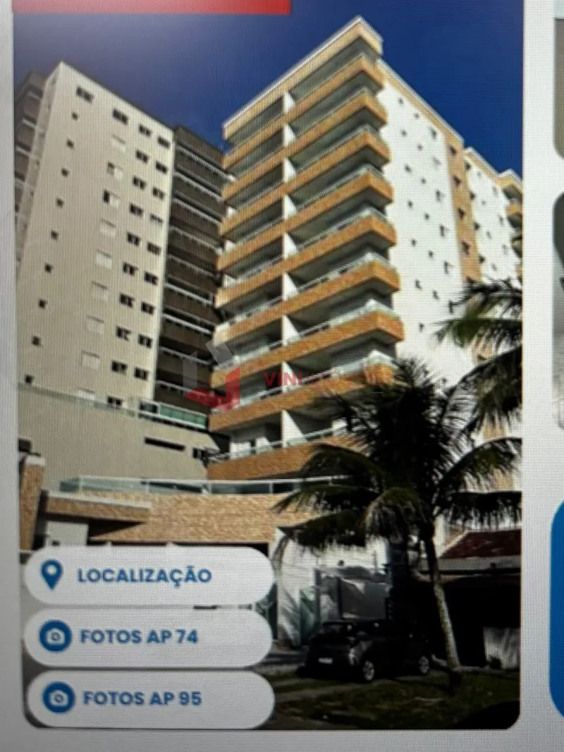 Apartamento 1 dormitório no Guilhermina - Praia Grande