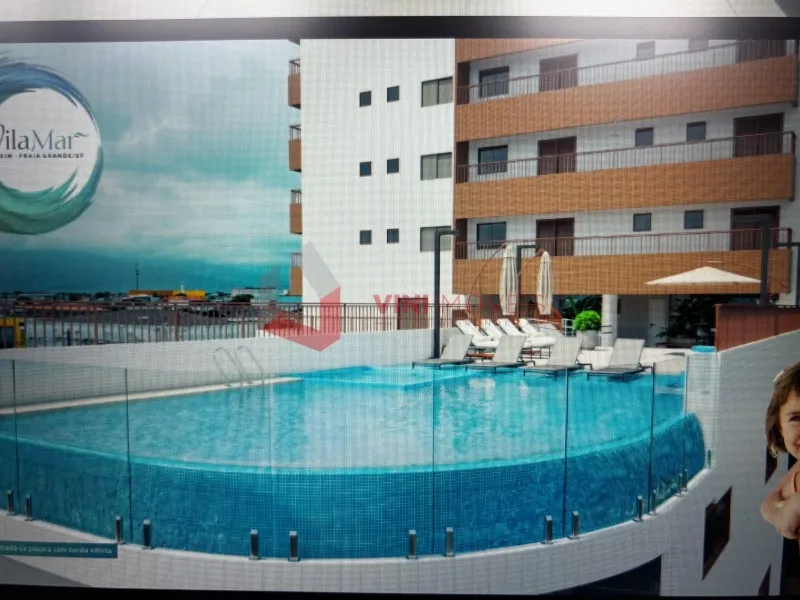 Apartamento 2 dormitórios no Mirim - Praia Grande