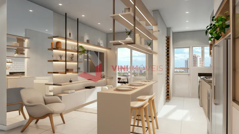 Apartamento em Praia Grande - Cidade Ocian